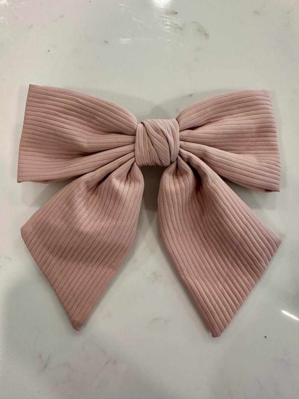 Light Pink Clip-in Hair Bow